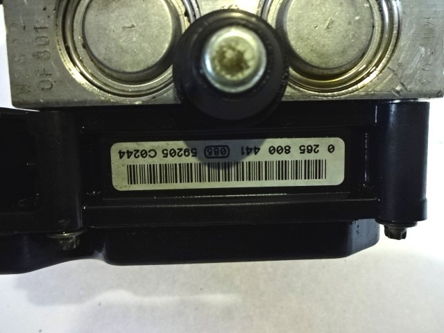 ABS AGREGAT S PUMPO OEM N. 265800441 ORIGINAL REZERVNI DEL PEUGEOT 107 PM PN (2005 - 2014) DIESEL LETNIK 2006