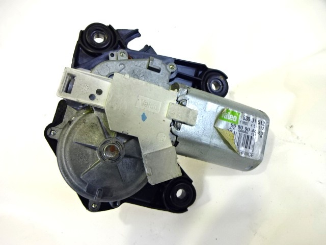 MOTORCEK ZADNJEGA BRISALCA OEM N. 53031512 9680904480 ORIGINAL REZERVNI DEL PEUGEOT 207 / 207 CC R WA WC WD WK (05/2009 - 2015) DIESEL LETNIK 2010