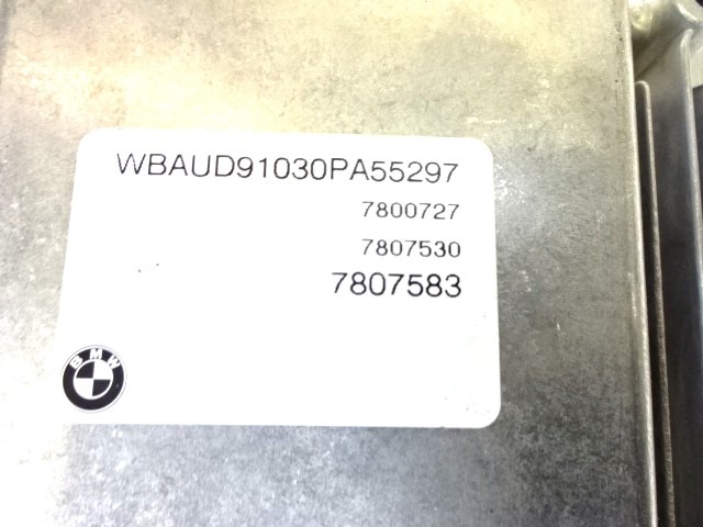 KOMPLET ODKLEPANJE IN VZIG  OEM N. 58303 KIT ACCENSIONE AVVIAMENTO ORIGINAL REZERVNI DEL BMW SERIE 1 BER/COUPE/CABRIO E81/E82/E87/E88 LCI R (2007 - 2013) DIESEL LETNIK 2007