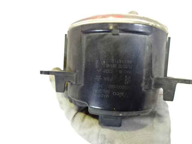 DESNA MEGLENKA OEM N. 9650001680 ORIGINAL REZERVNI DEL PEUGEOT 207 / 207 CC WA WC WD WK (2006 - 05/2009) DIESEL LETNIK 2007