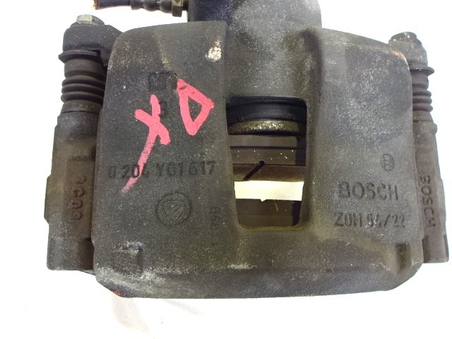 SPREDNJE DESNE ZAVORNE CELJUSTI  OEM N. 77362748 ORIGINAL REZERVNI DEL FIAT MULTIPLA 186 R (2004 - 2010) BENZINA/METANO LETNIK 2009