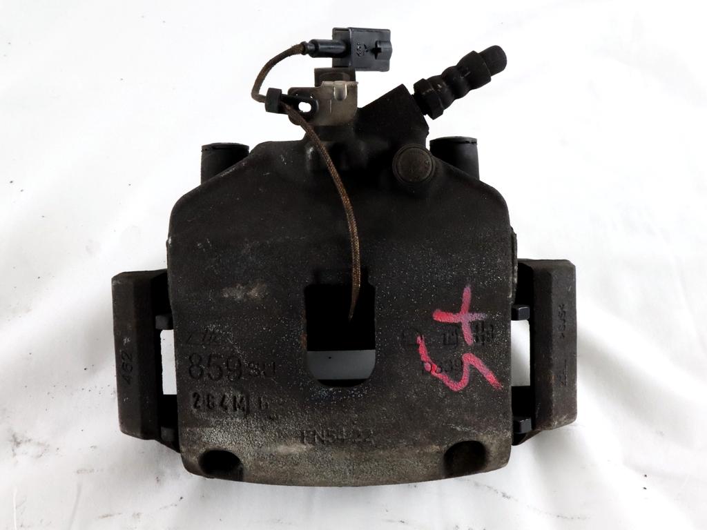 SPREDNJE LEVE ZAVORNE CELJUSTI  OEM N. 77365758 ORIGINAL REZERVNI DEL FIAT PUNTO EVO 199 (2009 - 2012)  BENZINA LETNIK 2011