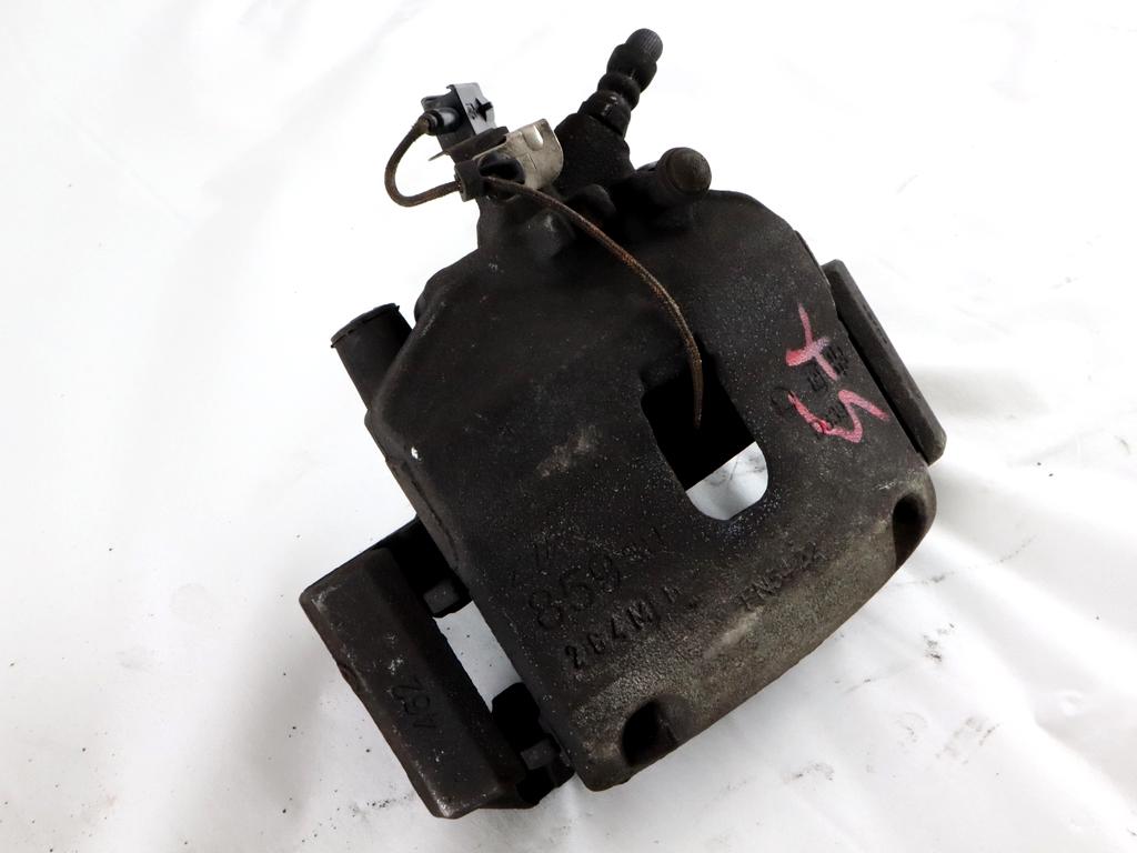 SPREDNJE LEVE ZAVORNE CELJUSTI  OEM N. 77365758 ORIGINAL REZERVNI DEL FIAT PUNTO EVO 199 (2009 - 2012)  BENZINA LETNIK 2011