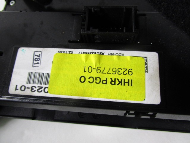 NADZOR KLIMATSKE NAPRAVE OEM N. 9236779 ORIGINAL REZERVNI DEL BMW SERIE 3 BER/SW/COUPE/CABRIO E90/E91/E92/E93 LCI R (2009 - 2012) DIESEL LETNIK 2010