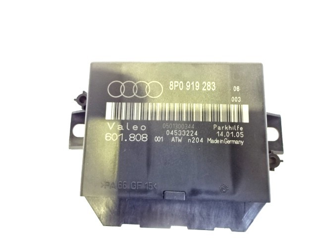 ECU PARKIRNI SENZORJI OEM N. 8P0919283 ORIGINAL REZERVNI DEL AUDI A3 MK2 8P 8PA 8P1 (2003 - 2008)DIESEL LETNIK 2005