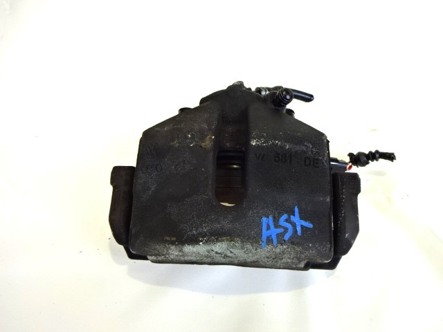 SPREDNJE LEVE ZAVORNE CELJUSTI  OEM N. 1K0615123E ORIGINAL REZERVNI DEL AUDI A3 MK2 8P 8PA 8P1 (2003 - 2008)DIESEL LETNIK 2005