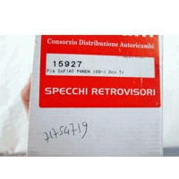 71754719 VETRO SPECCHIO SPECCHIETTO RETROVISORE SINISTRO FIAT PANDA 1.2 B RICAMBIO USATO