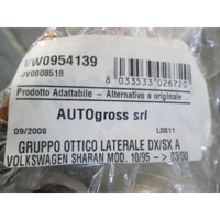 SPREDNJI INDIKATOR OEM N. 33676631 ORIGINAL REZERVNI DEL VOLKSWAGEN GOLF III 1H1 1E7 1H5 MK3 (08/1992 - 07/1998) BENZINA LETNIK 1992