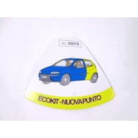 NOSILCI MOTORJA/DRUGO OEM N. 35079 ORIGINAL REZERVNI DEL FIAT PUNTO 188 188AX MK2 (1999 - 2003) BENZINA LETNIK 1999