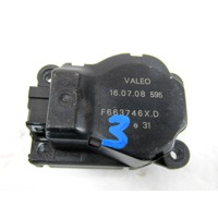 MOTORCEK OGREVANJA OEM N. F663746X.D ORIGINAL REZERVNI DEL PEUGEOT 207 / 207 CC WA WC WD WK (2006 - 05/2009) DIESEL LETNIK 2008