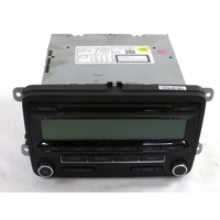 RADIO CD / OJACEVALNIK / IMETNIK HIFI OEM N. 1K0035186AA ORIGINAL REZERVNI DEL VOLKSWAGEN GOLF VI 5K1 517 AJ5 MK6 (2008-2012) DIESEL LETNIK 2010