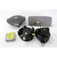 KIT AIRBAG KOMPLET OEM N. 17628 KIT AIRBAG COMPLETO ORIGINAL REZERVNI DEL FIAT PANDA 169 (2003 - 08/2009) BENZINA LETNIK 2004