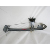 ROCNI SISTEM ZA DVIGOVANJE ZADNJEGA STEKLA  OEM N. 9623109780 ORIGINAL REZERVNI DEL PEUGEOT 206 / 206 CC 2A/C 2D 2E/K (1998 - 2003) DIESEL LETNIK 2002