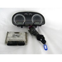 KOMPLET ODKLEPANJE IN VZIG  OEM N. 15458 KIT ACCENSIONE AVVIAMENTO ORIGINAL REZERVNI DEL VOLKSWAGEN GOLF IV 1J1 1E7 1J5 MK4 BER/SW (1998 - 2004) DIESEL LETNIK 2002