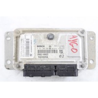 OSNOVNA KRMILNA ENOTA DDE / MODUL ZA VBRIZGAVANJE OEM N. 896610H023 ORIGINAL REZERVNI DEL TOYOTA AYGO B1 (2005 - 2009) BENZINA LETNIK 2008