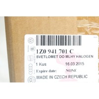 LEVA MEGLENKA OEM N. 1Z0941701C ORIGINAL REZERVNI DEL SKODA OCTAVIA MK2 R 1Z5 BER/SW (2008 - 2012)DIESEL LETNIK 2009