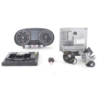 KOMPLET ODKLEPANJE IN VZIG  OEM N. (D)113868 KIT ACCENSIONE AVVIAMENTO ORIGINAL REZERVNI DEL SEAT IBIZA 6J5 6P1 MK4 R BER/SW (2012 -2017) DIESEL LETNIK 2016