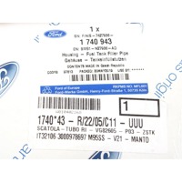 LOPUTA GORIVA OEM N. BM51N27936AD ORIGINAL REZERVNI DEL FORD FOCUS MK3 4P/5P/SW (2011 - 2014)DIESEL LETNIK 2011