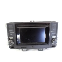 RADIO CD / OJACEVALNIK / IMETNIK HIFI OEM N. 6C0035867B ORIGINAL REZERVNI DEL VOLKSWAGEN POLO 6R1 6C1 R (02/2014 - 2017) DIESEL LETNIK 2015