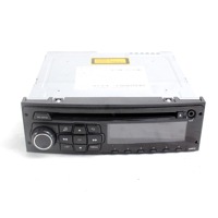 RADIO CD / OJACEVALNIK / IMETNIK HIFI OEM N. 98049164ZD ORIGINAL REZERVNI DEL PEUGEOT 208 CA CC MK1 (2012 -2019) DIESEL LETNIK 2014