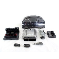 03L906022F KIT ACCENSIONE AVVIAMENTO VOLKSWAGEN TIGUAN 2.0 D 4X4 103KW 6M 5P (2008) RICAMBIO USATO CON CENTRALINA MOTORE, QUADRO STRUMENTI, BLOCCHETTI ACCENSIONE APERTURA CON DOPPIA CHIAVE 0281014236 1K0959433BT 3C0937049AJ 1K0905851B 5N0920870D