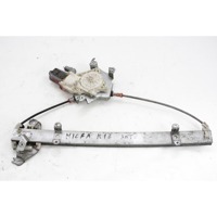 MEHANIZEM DVIGA SPREDNJIH STEKEL  OEM N. 17158 SISTEMA ALZACRISTALLO PORTA ANTERIORE ELETT ORIGINAL REZERVNI DEL NISSAN MICRA K12 K12E MK3 (2002 - 2010) BENZINA/GPL LETNIK 2009