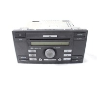 RADIO CD / OJACEVALNIK / IMETNIK HIFI OEM N. 6S61-18C815-AJ ORIGINAL REZERVNI DEL FORD FIESTA JH JD MK5 R (2005 - 2008) DIESEL LETNIK 2008