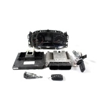 KOMPLET ODKLEPANJE IN VZIG  OEM N. 58945 KIT ACCENSIONE AVVIAMENTO ORIGINAL REZERVNI DEL VOLKSWAGEN GOLF VII 5G1 BQ1 BE1 BE2 BA5 BV5 MK7 (2012 - 2017)DIESEL LETNIK 2014