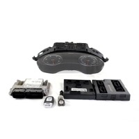 KOMPLET ODKLEPANJE IN VZIG  OEM N. 10413 KIT ACCENSIONE AVVIAMENTO ORIGINAL REZERVNI DEL AUDI A6 C7 BER/SW/ALLROAD (2011 - 2018)DIESEL LETNIK 2013