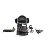 A1321501579 KIT ACCENSIONE AVVIAMENTO SMART FORTWO 1.0 B 52KW AUT 3P (2008) RICAMBIO USATO CON CENTRALINA MOTORE, QUADRO STRUMENTI, BLOCCHETTI ACCENSIONE APERTURA CON CHIAVE 0261S04308 A4515401150 A4518201597 A4515403647