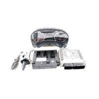 03L906023QA KIT ACCENSIONE AVVIAMENTO AUDI A1 1.6 D 66KW 5M 5P (2014) RICAMBIO USATO QUADRO STRUMENTI TRASPARENTE DANNEGGIATO, CON CENTRALINA MOTORE, BLOCCHETTI ACCENSIONE APERTURA CON CHIAVE 8X0907063N 1K0905851B 8X0920930P