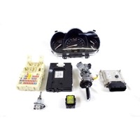 39117-03001 KIT ACCENSIONE AVVIAMENTO KIA RIO 1.2 B 62KW 5M 5P (2016) RICAMBIO USATO CON CENTRALINA MOTORE, QUADRO STRUMENTI CONTACHILOMETRI, BLOCCHETTI ACCENSIONE APERTURA CON CHIAVE, IMMOBILIZER 95420-2V000 91950-1W570 95400-1WED0