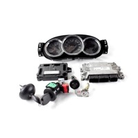 237104308R KIT ACCENSIONE AVVIAMENTO DACIA DUSTER 1.6 G 77KW 5M 5P (2014) RICAMBIO USATO CON CENTRALINA MOTORE, QUADRO STRUMENTI CONTACHILOMETRI, BLOCCHETTI ACCENSIONE APERTURA CON CHIAVE 284B12330R 248102645R 