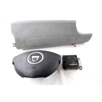 985106190R KIT AIRBAG DACIA DUSTER 1.6 G 77KW 5M 5P (2014) RICAMBIO USATO CON CENTRALINA AIRBAG, AIRBAG VOLANTE GUIDATORE, AIRBAG PASSEGGERO