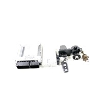 7797497 KIT ACCENSIONE AVVIAMENTO BMW SERIE 3 320D E90 2.0 D 120KW 6M 4P (2005) RICAMBIO USATO CON CENTRALINA MOTORE, BLOCCHETTI ACCENSIONE APERTURA CON CHIAVE 6964051