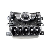 9806727 CENTRALINA GRUPPO DI COMANDO CLIMATIZZATORE CLIMA A/C MANUALE MINI COUNTRYMAN R60 ONE D 1.6 D 66KW 6M 5P (2010) RICAMBIO USATO CON COMANDI INTERRUTORI ALZA-VETRO ALZA-CRISTALLO