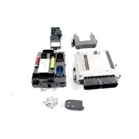 68412041AA KIT ACCENSIONE AVVIAMENTO JEEP COMPASS 2.0 D 4X4 103KW AUT 5P (2018) RICAMBIO USATO CON CENTRALINA MOTORE, BLOCCHETTO APERTURA CON CHIAVE 68409791AC 68411099AA 52088433