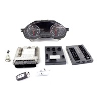 04L906021FQ KIT ACCENSIONE AVVIAMENTO AUDI A6 C7 2.0 D 140KW AUT 4P (2015) RICAMBIO USATO CON CENTRALINA MOTORE, QUADRO STRUMENTI, BLOCCHETTI ACCENSIONE CON CHIAVE 0281031413 4H0907063DH 4H0907064GN 4G8920934H