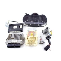 39130-2A270 KIT ACCENSIONE AVVIAMENTO KIA RIO III 1.1 D 55KW 5P 5M (2012) RICAMBIO USATO CON CENTRALINA MOTORE, QUADRO STRUMENTI CONTACHILOMETRI, BLOCCHETTI ACCENSIONE APERTURA CON CHIAVE 95400-1W540 94006-1W042