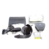 8V51-14B321-EE KIT AIRBAG FORD FIESTA 1.6 D 66KW 5M 3P (2010) RICAMBIO USATO CON CENTRALINA AIRBAG, AIRBAG VOLANTE, AIRBAG PASSEGGERO, PRETENSIONATORI CINTURE DI SICUREZZA 8V51-A044H30-AB 8A61-A045J76-BD 8V51-B61294-CK 8V51-B61295-CK