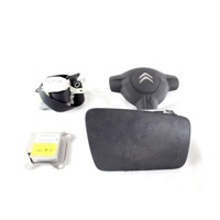 89170-0H010 KIT AIRBAG CITROEN C1 1.0 B 50KW 5M 5P (2013) RICAMBIO USATO CON PRETENSIONATORI CINTURE DI SICUREZZA, CENTRALINA AIRBAG, AIRBAG VOLANTE GUIDATORE, AIRBAG PASSEGGERO 16083643ZD 8216JW