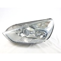 6M21-13D153-AJ FARO FANALE ANTERIORE SINISTRO FORD S-MAX 2.0 D 120KW 6M 5P (2010) RICAMBIO USATO SUPPORTI DANNEGGIATI