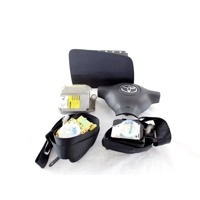 89170-0D090 KIT AIRBAG TOYOTA YARIS 1.0 B 48KW 5M 3P (2003) RICAMBIO USATO CON CENTRALINA AIRBAG, AIRBAG VOLANTE, AIRBAG PASSEGGERO, PRETENSIONATORI CINTURE DI SICUREZZA