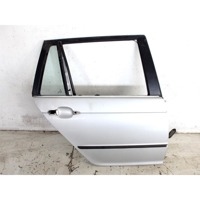 41527034156 PORTA POSTERIORE DESTRA BMW SERIE 3 320D E46 SW 2.0 D 110KW 6M 5P (2004) RICAMBIO USATO STRISCIATA