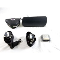 1360902080 KIT AIRBAG FIAT QUBO 1.3 D 55KW 5M 4P (2008) RICAMBIO USATO CON CENTRALINA AIRBAG, AIRBAG PASSEGGERO, PRETENSIOANTORI CINTURE DI SICUREZZA, VOLANTE 735464475 735464477 735467820