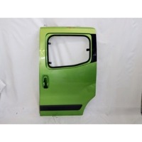 1353059080 PORTA POSTERIORE SINISTRA SCORREVOLE FIAT QUBO 1.3 D 55KW 5M 4P (2008) RICAMBIO USATO