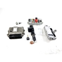 51854480 KIT ACCENSIONE AVVIAMENTO LANCIA MUSA 1.3 D 66KW 5M 5P (2010) RICAMBIO USATO CON CENTRALINA MOTORE, BLOCCHETTI ACCENSIONE APERTURA CON CHIAVE 51878837 46760152