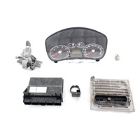 6S61-12A650-FF KIT ACCENSIONE AVVIAMENTO FORD FIESTA 1.2 B 55KW 5M 5P (2007) RICAMBIO USATO CON CENTRALINA MOTORE, BLOCCHETTI ACCENSIONE APERTURA CON DOPPIA CHIAVE, QUADRO STRUMENTI CONTACHILOMETRI 2S6T-15607-BC 6S6T-15K600-BL