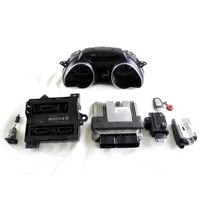 8K0907401P KIT ACCENSIONE AVVIAMENTO AUDI A5 3.0 D 4X4 176KW AUT 3P (2009) RICAMBIO USATO CON CENTRALINA MOTORE, BLOCCHETTI ACCENSIONE APERTURA CON CHIAVE, QUADRO STRUMENTI CONTACHILOMETRI 8K0907064A 8K0909131C 8T0920931A