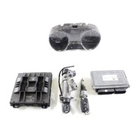 03E906019R KIT ACCENSIONE AVVIAMENTO SEAT IBIZA 1.2 B 44KW 5M 3P (2014) RICAMBIO USATO CON CENTRALINA INIEZIONE MOTORE, QUATTRO STRUMENTI CONTACHILOMETRI, BLOCCHETTI ACCENSIONE APERTURA CON CHIAVE 6J0920805 6R0905851D 6R0937087M